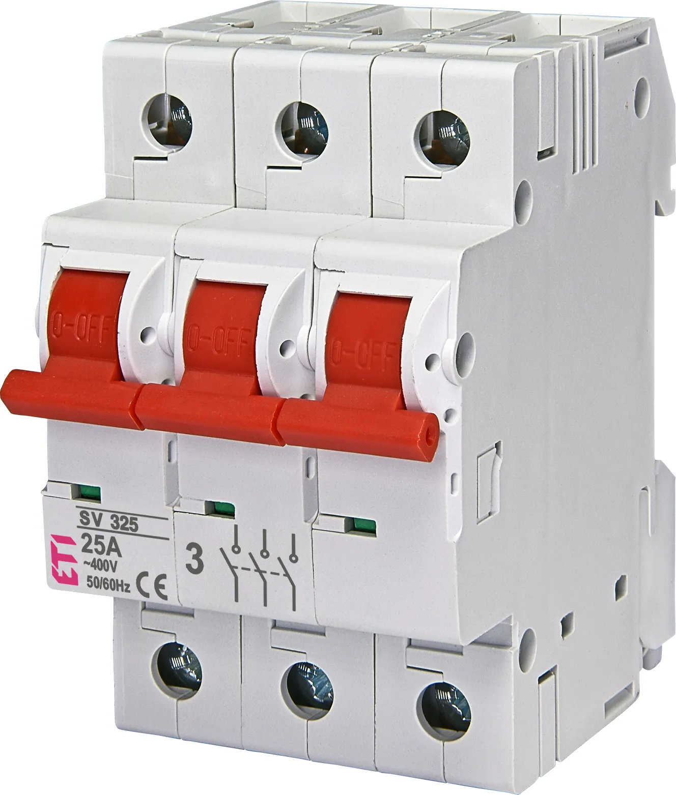 Einbauschalter SV 325 3p 25A 002423322