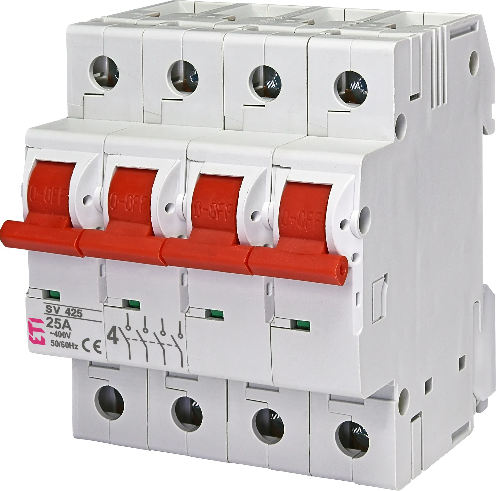 Einbauschalter SV 425 4p 25A 002423422