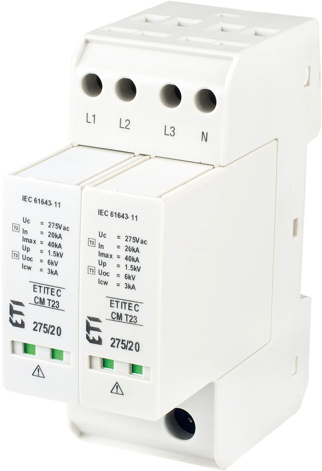 Überspannungsableiter ETITEC CM T23 275/20 4+0 RC 002440653