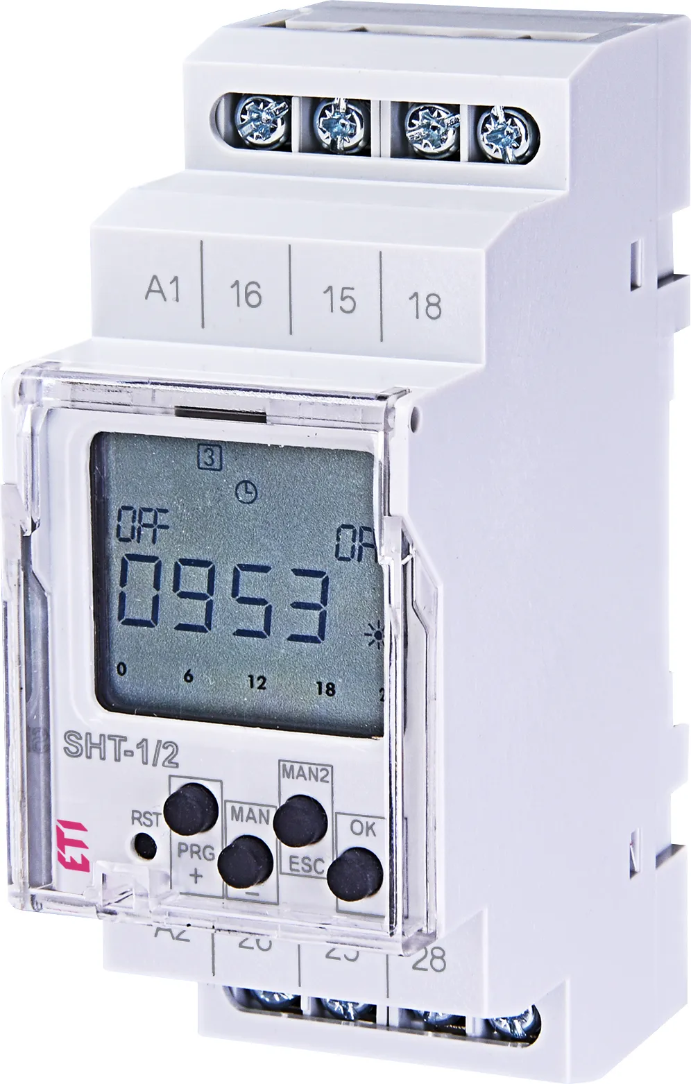 Zeitrelais - digital SHT 1/2 230V 002470053