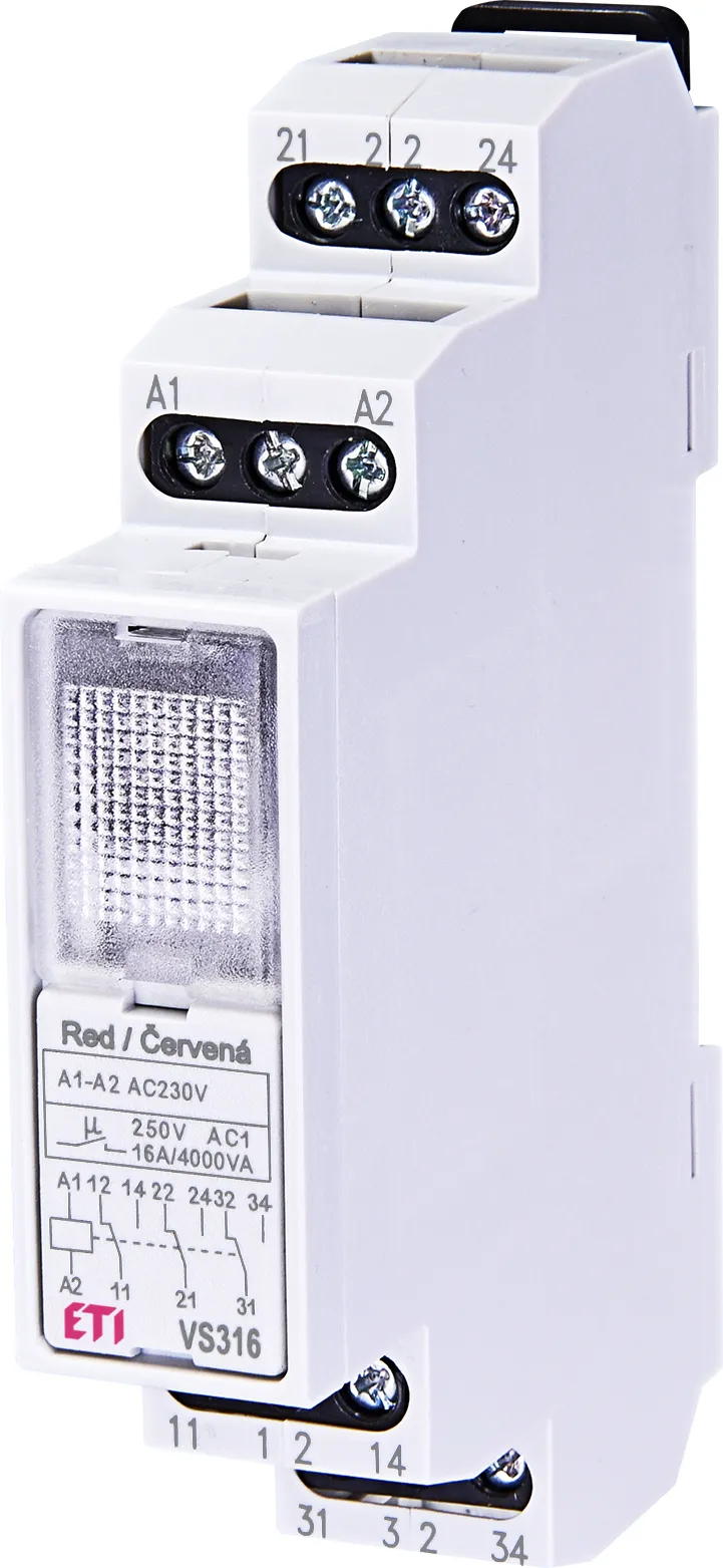 Leistungsrelais VS316K/230 red 002471202