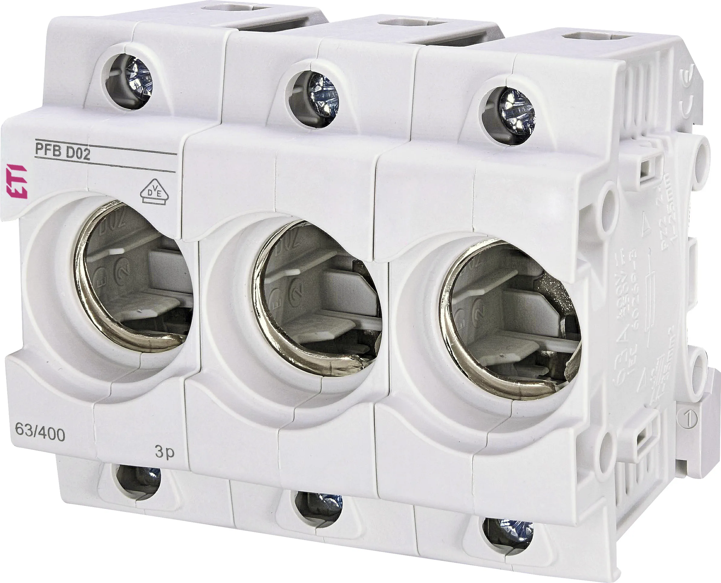 Sicherungssockel PFB D02 3p 002510023