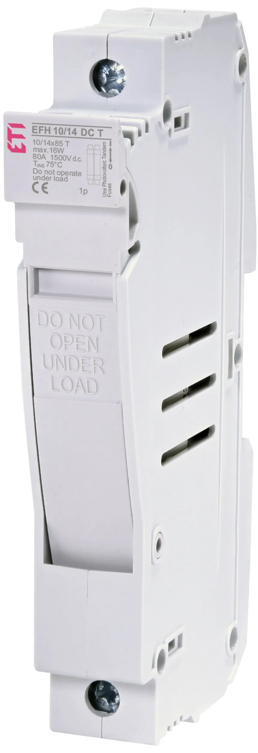 Sicherungssockel EFH 10/14 T DC 1p 002580006