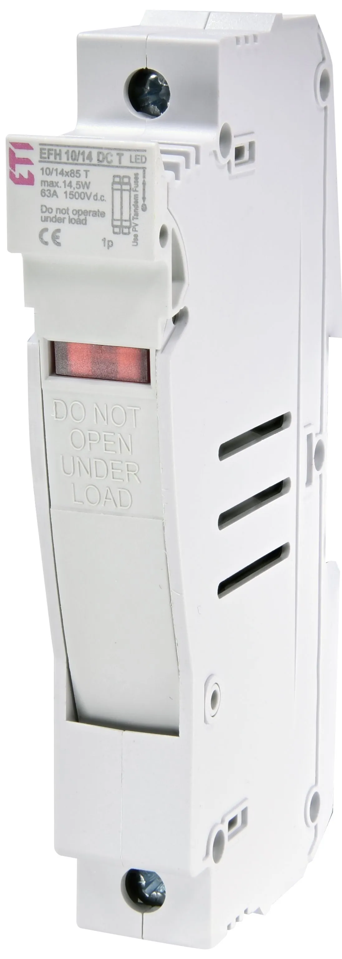 Sicherungssockel EFH 10/14 T DC LED 1p 002580016