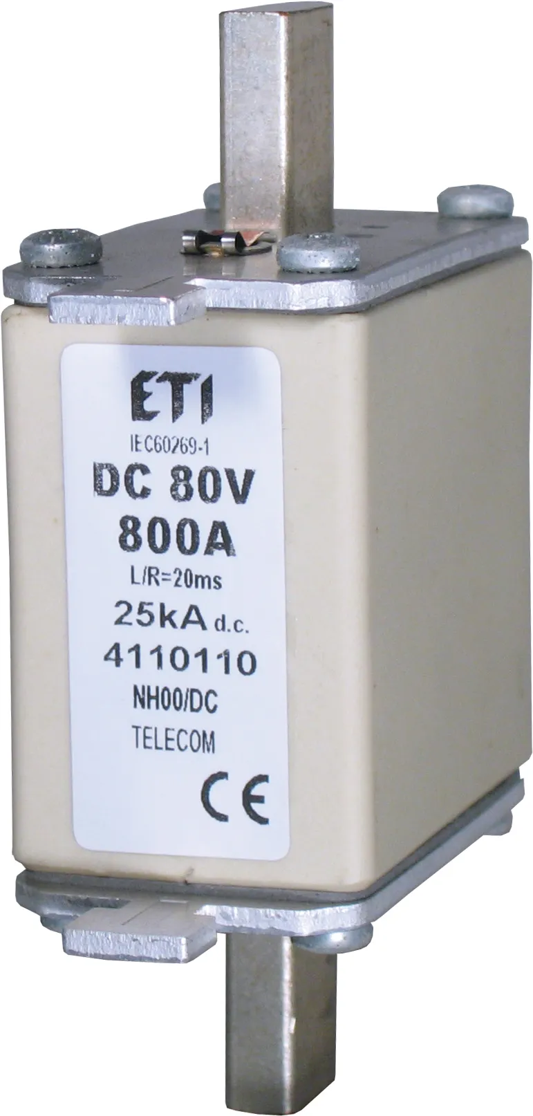 Sicherungseinsatz NH00/K 160A/80V DC 004110101