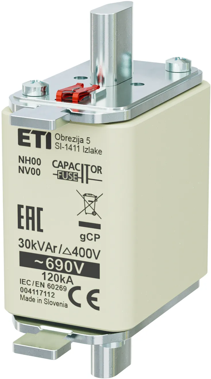 Sicherungseinsatz NH00 gCP 30kVAr/690V 004117112