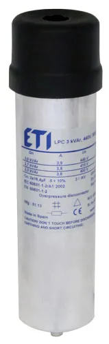 Kondensator LPC 3 kVAr, 525V, 50Hz 004656741