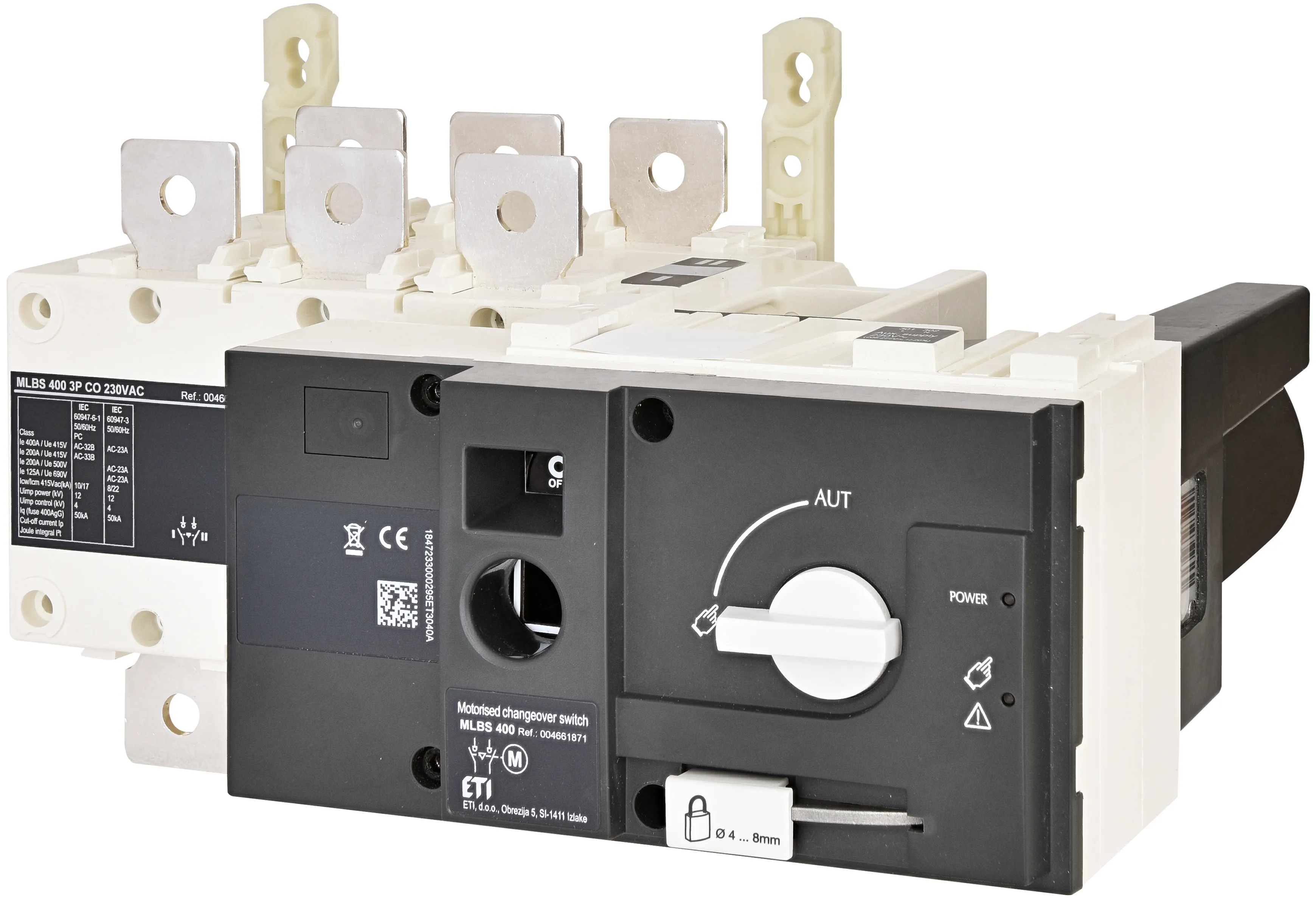 motorbetriebener Umschalter MLBS 400 3P CO 230VAC 004661871