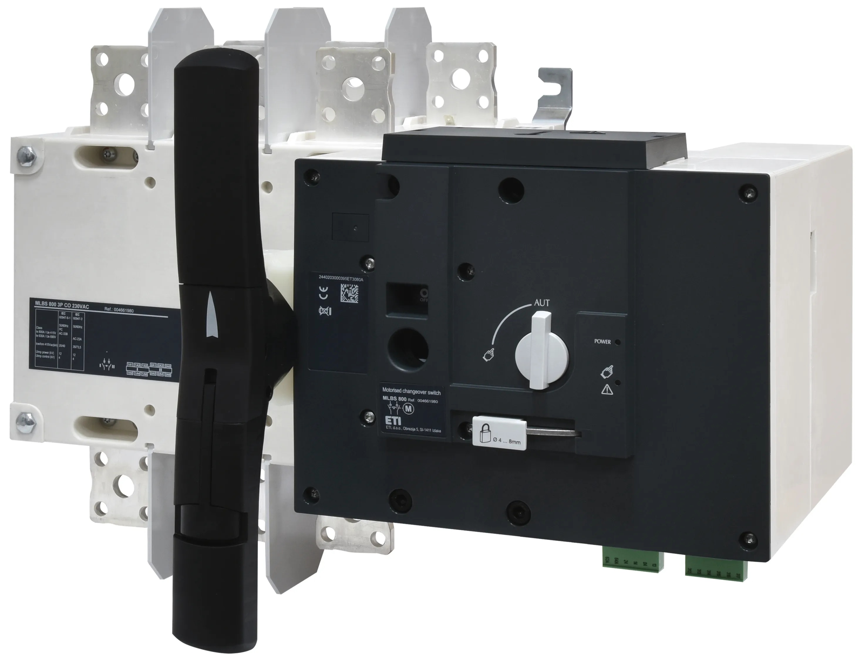 motorbetriebener Umschalter MLBS 800 3P CO 230VAC 004661980
