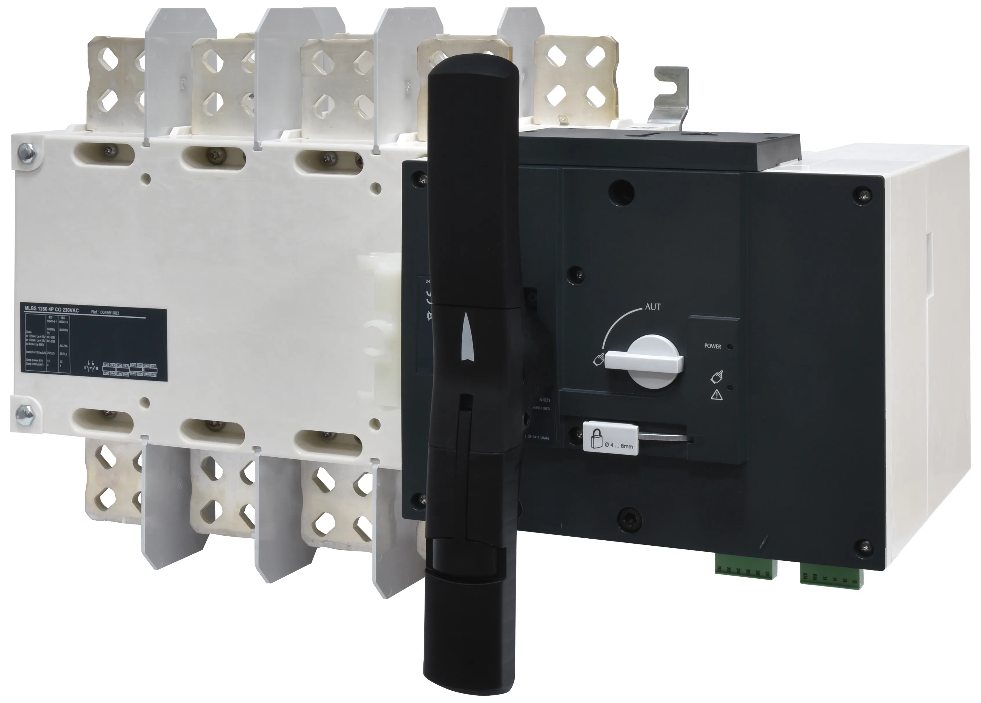 motorbetriebener Umschalter MLBS 1250 4P CO 230VAC 004661983