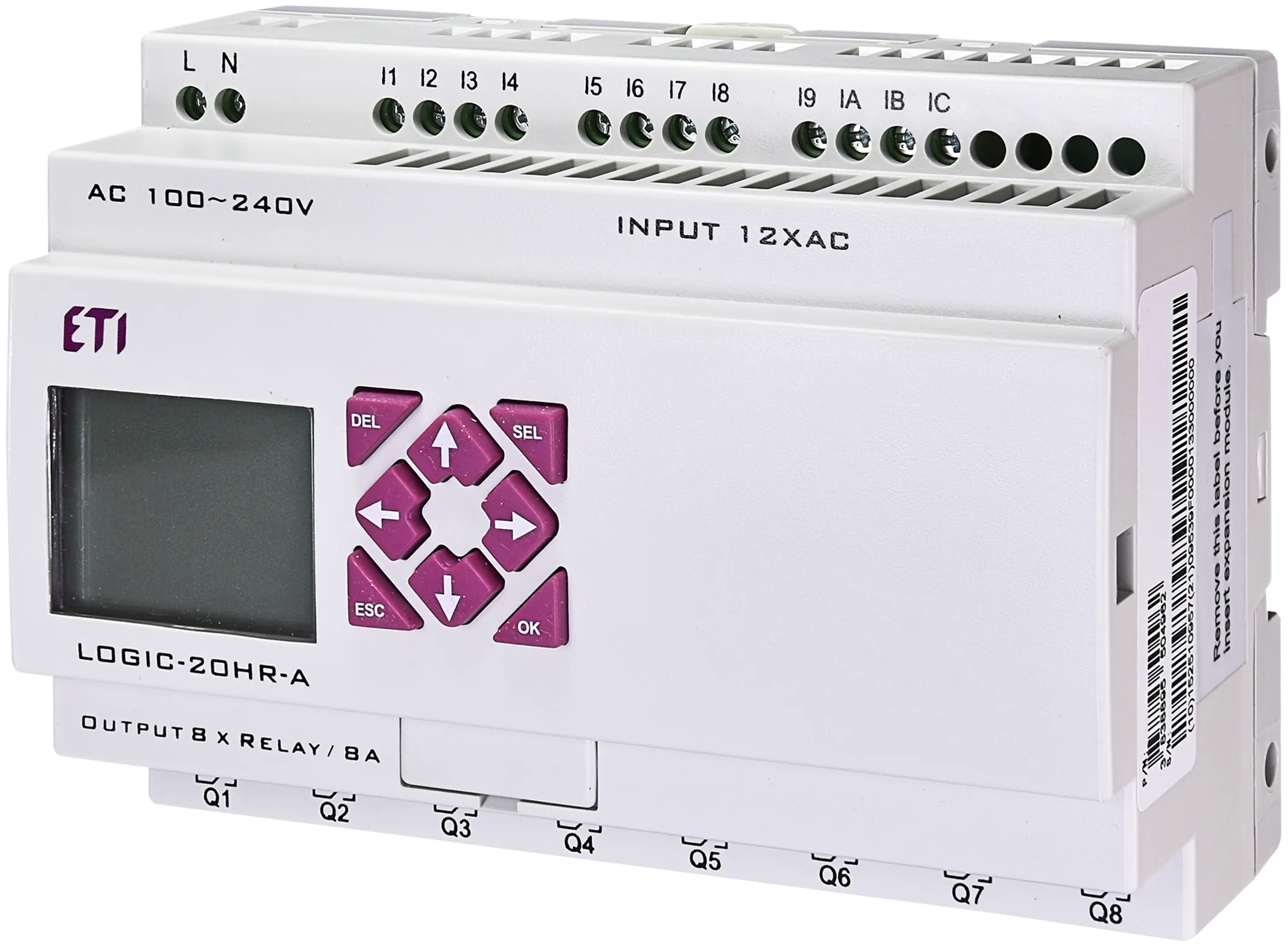 PLC controller LOGIC-ALFA-1B 004780033