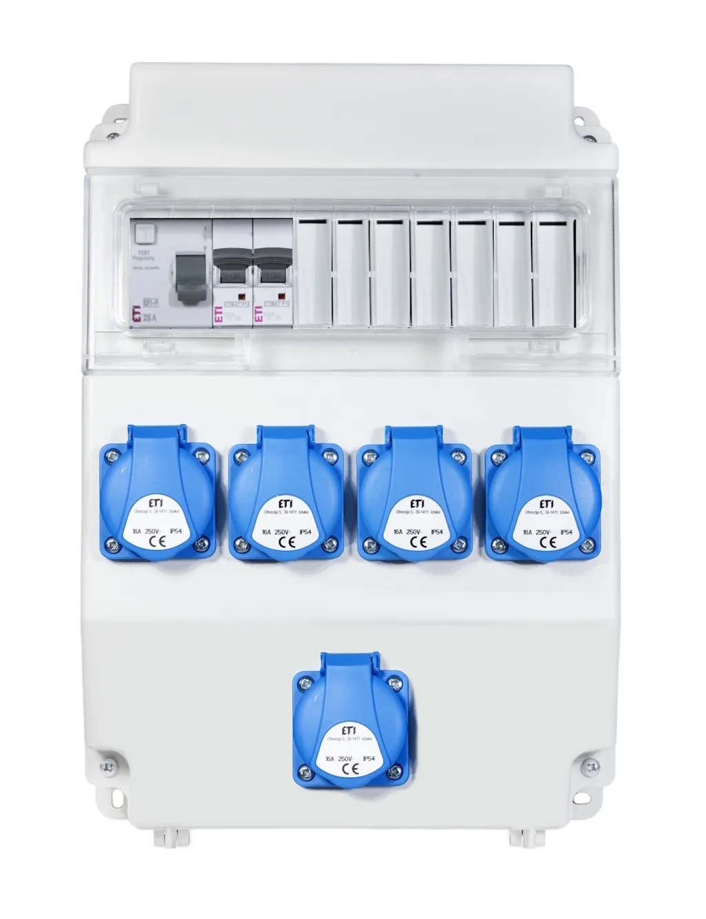 vormontierter Verteilerkasten EDS11 RCD 5 C 001105251