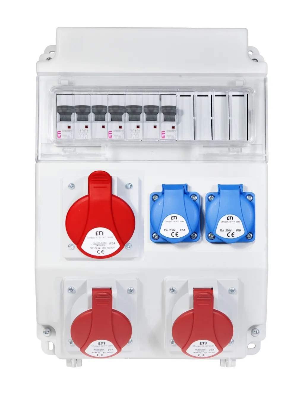 vormontierter Verteilerkasten EDS11 2S/3 16/32 B+C 001105313