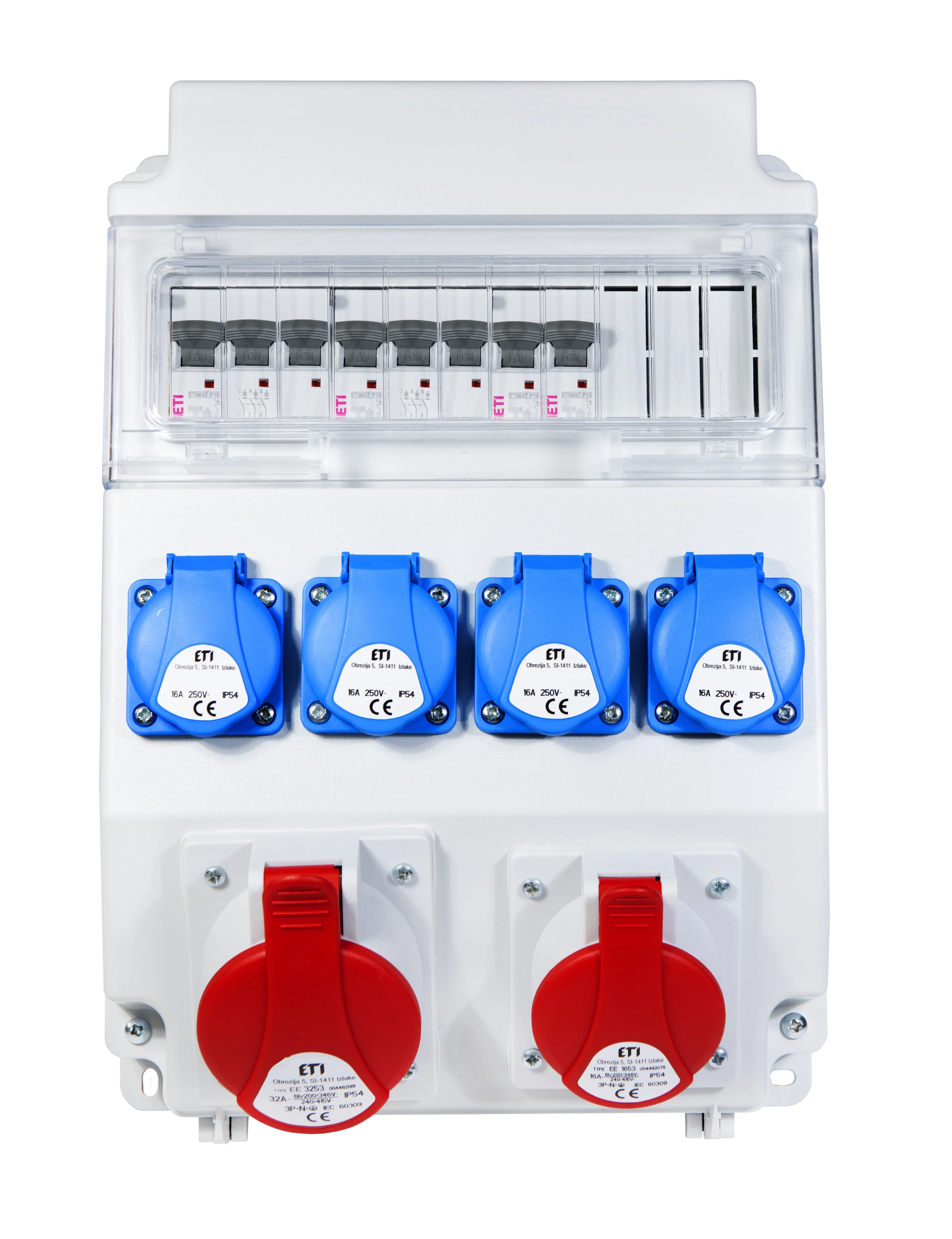 vormontierter Verteilerkasten EDS11 4/2 16/32 B 001105414