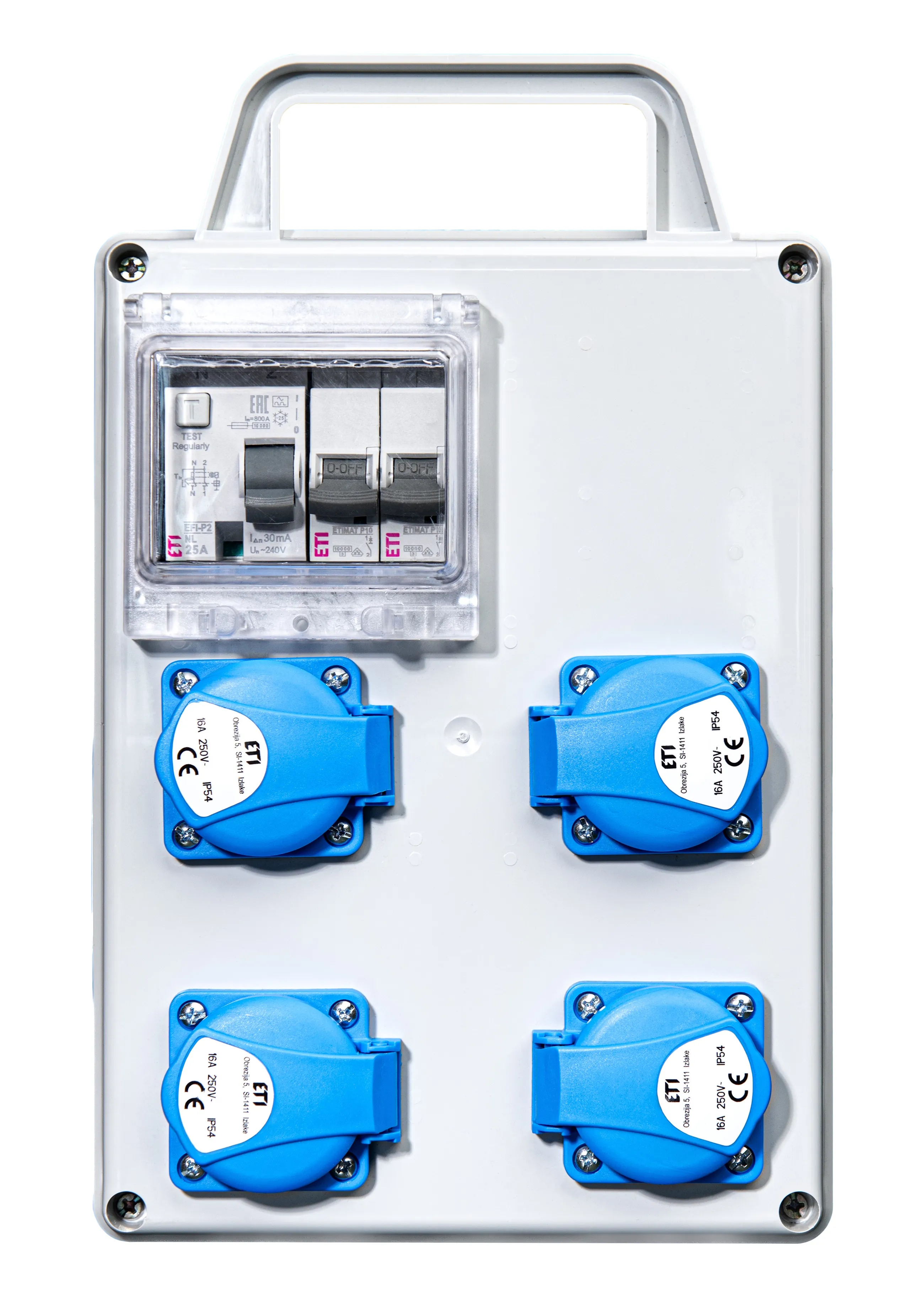 vormontierter Verteilerkasten EDS4D RCD 4 C 001105821