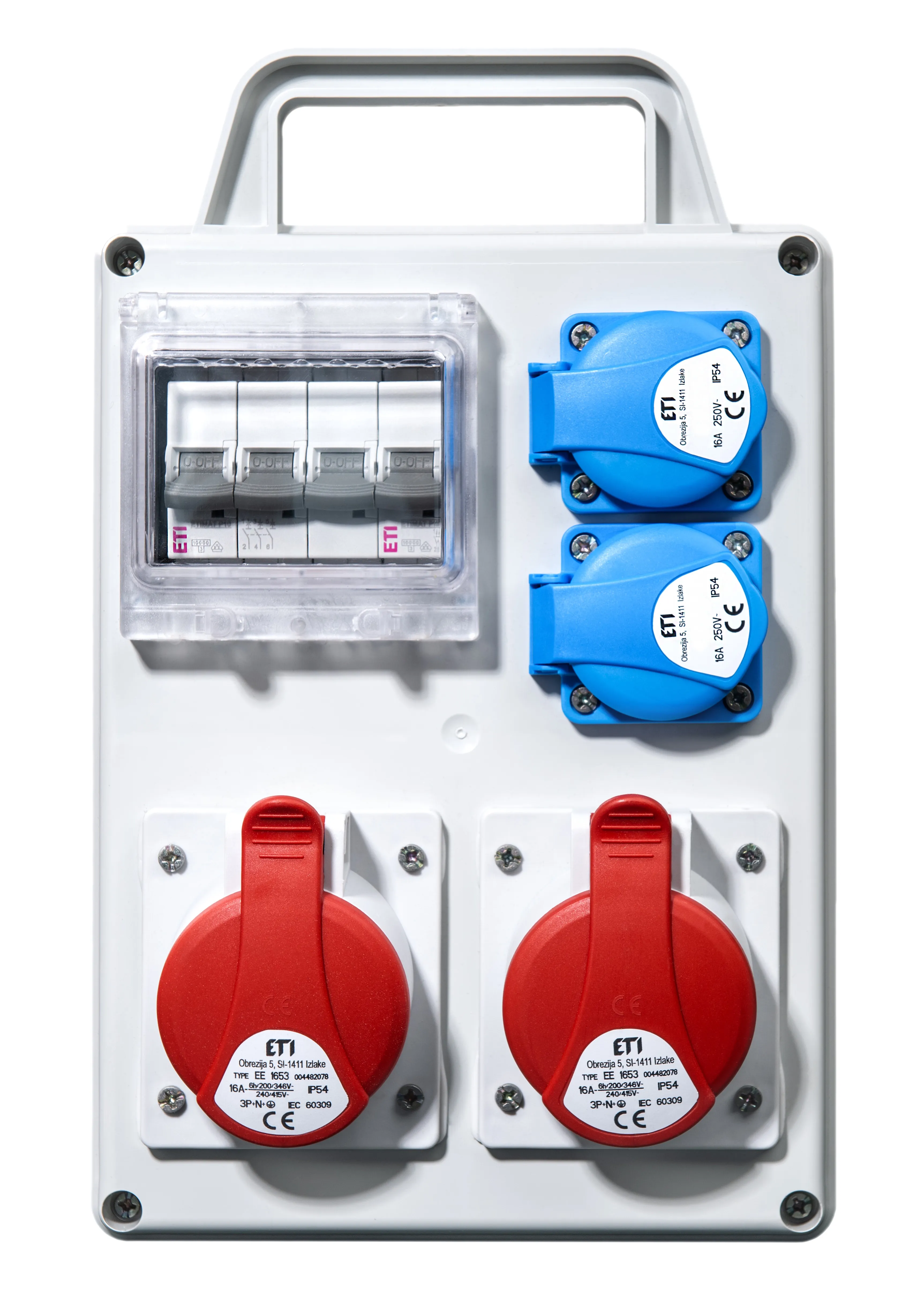vormontierter Verteilerkasten EDS4D 2S/2 16 C 001105834
