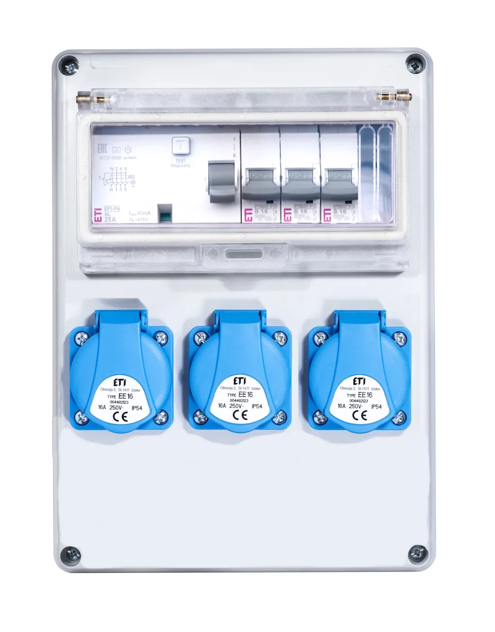 vormontierter Verteilerkasten EDS8 RCD 3 B 3F 001105840