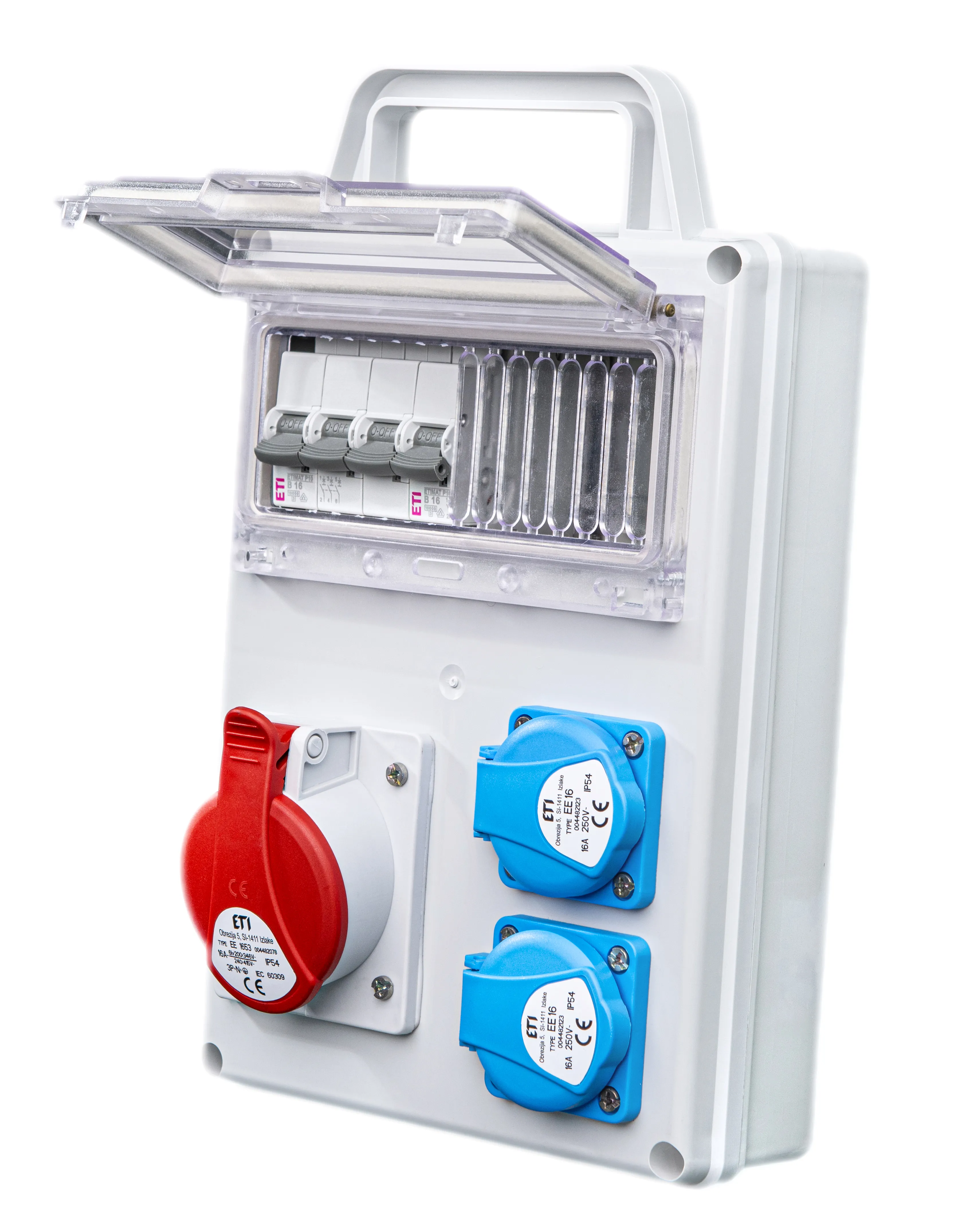 vormontierter Verteilerkasten EDS8D RCD 2/1 16 B 001105848