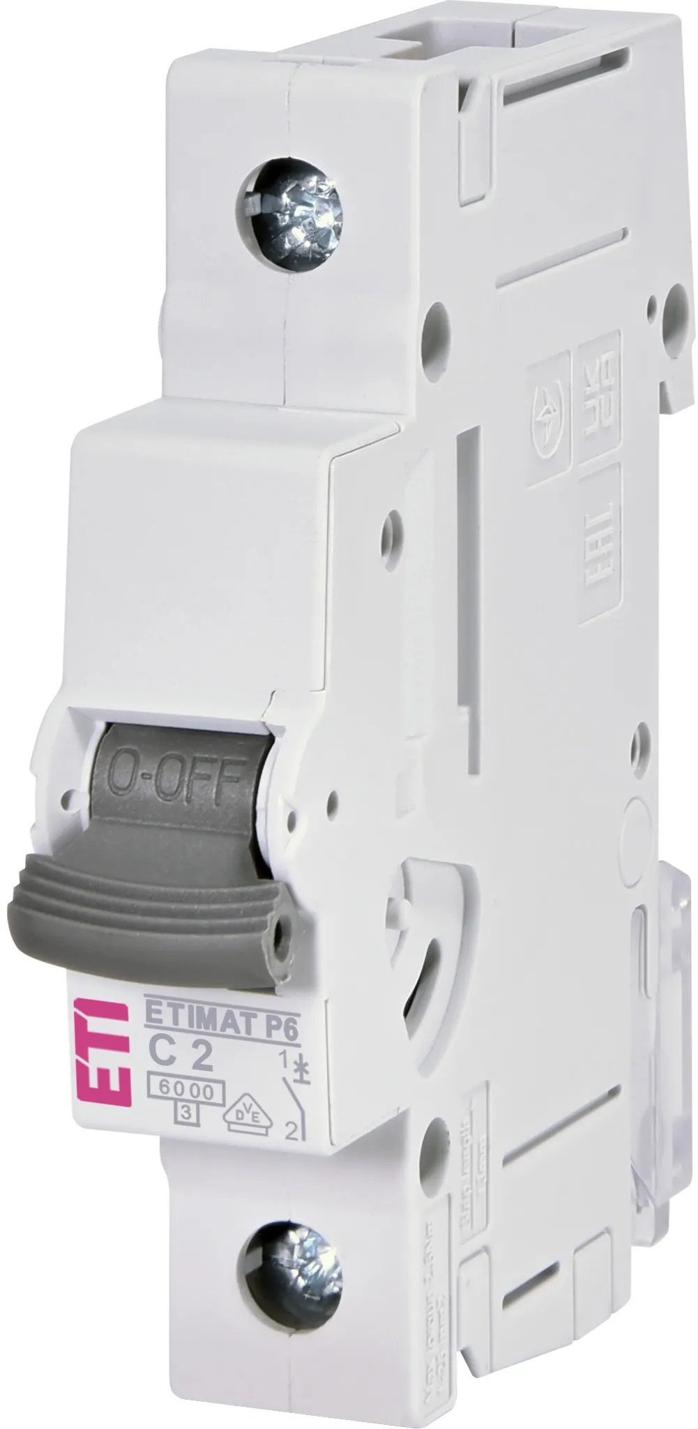 Leitungsschutzschalter ETIMAT P6 1p C2 001900024