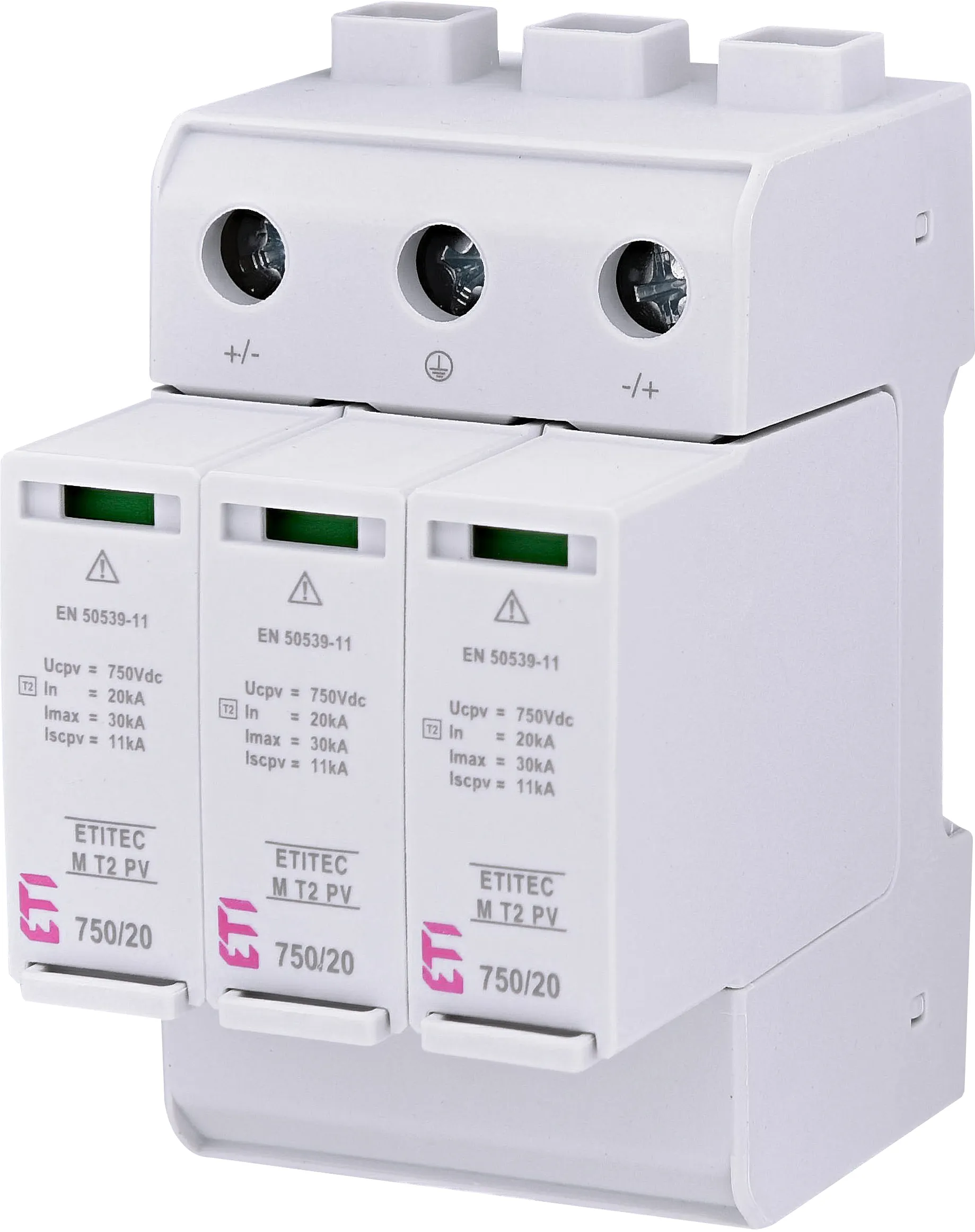 Überspannungsableiter ETITEC M T2 PV 1500/20 Y 002440517