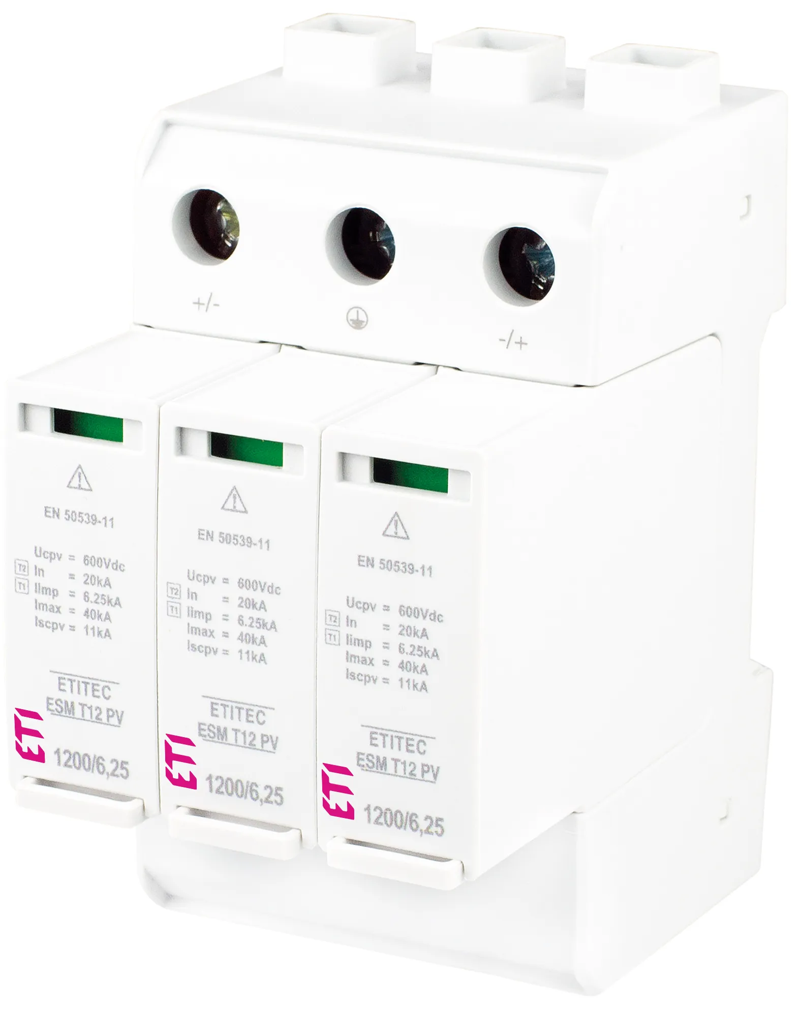 Überspannungsableiter ETITEC ESM T12 PV 1200/6,25 Y 002440640