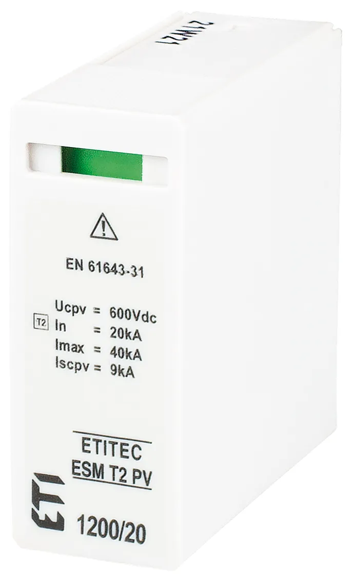 Überspannungsableiter MOD. ESM T2 PV 750/15 S 002440686