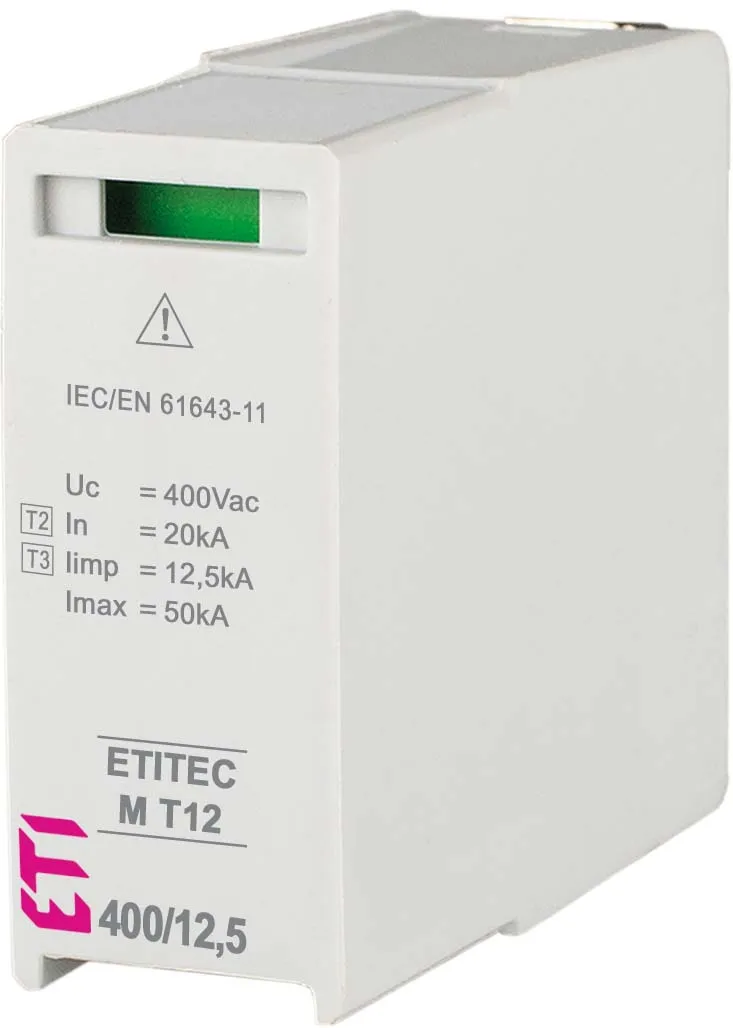 Überspannungsableiter MOD.ETITEC M T12 400/12,5 002440812