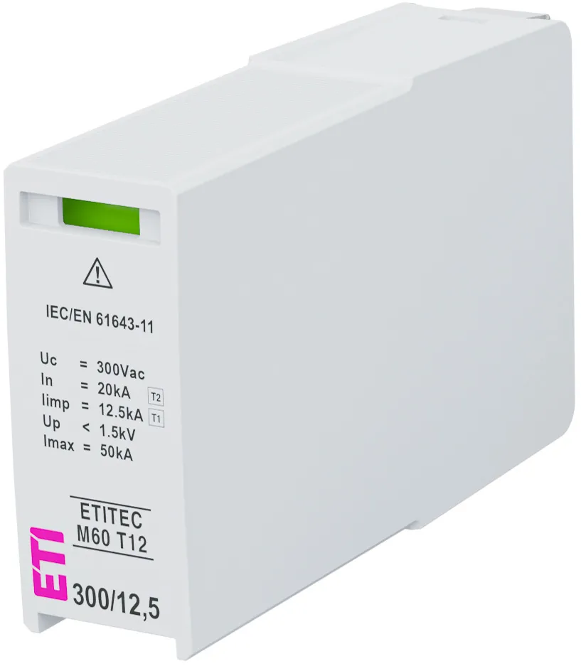 Überspannungsableiter MOD.ETITEC M60 T12 300/12,5 002440862