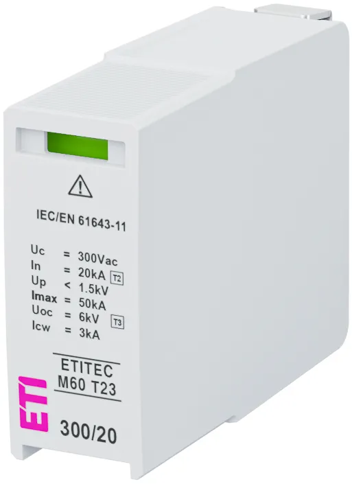 Überspannungsableiter MOD.ETITEC M60 T23 300/20 002440863