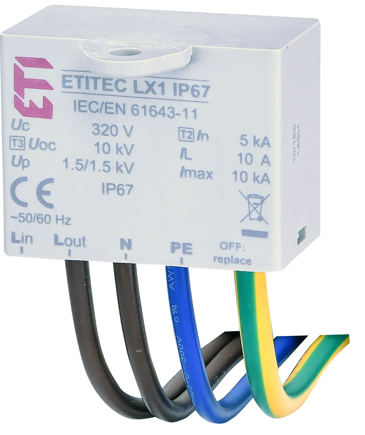 Überspannungsableiter ETITEC LX1 IP67 002442983