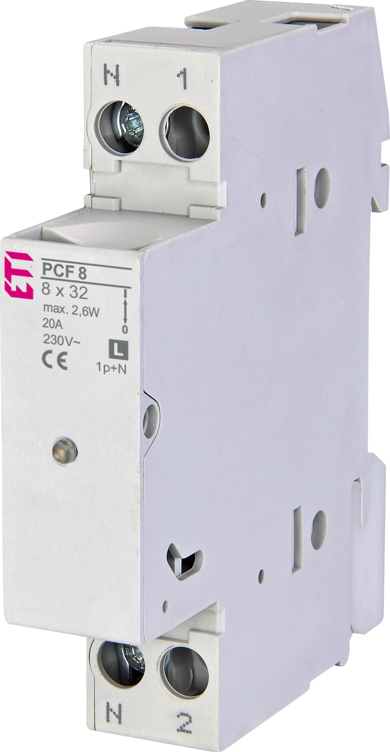 Sicherungstrennschalter PCF 8 1p+N LED L 002531012