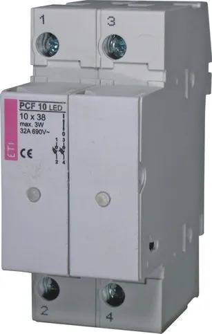 Sicherungstrennschalter PCF 10 2p LED L 002551013