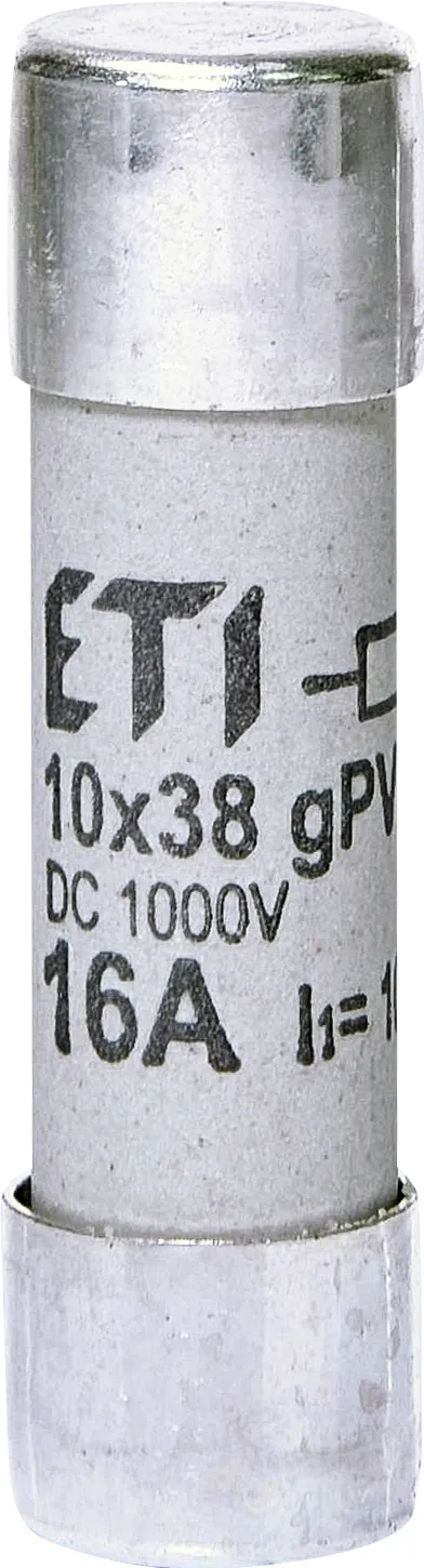 Sicherungseinsatz CH10x38 gPV 16A 1000V  UL 002625107