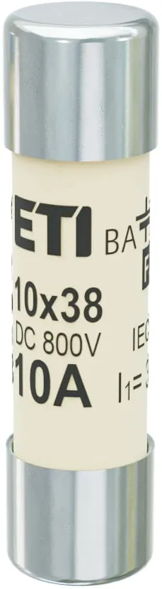 Sicherungseinsatz CH10x38 gBat 10A/800V DC 002626038
