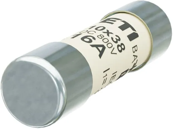 Sicherungseinsatz CH10x38 gBat 16A/800V DC 002626042