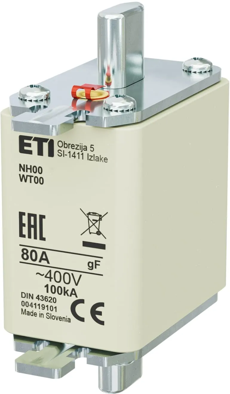 Sicherungseinsatz NH00 gF 80A/400V 004119101