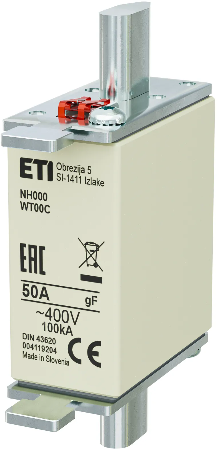 Sicherungseinsatz NH000 gF 50A/400V 004119204