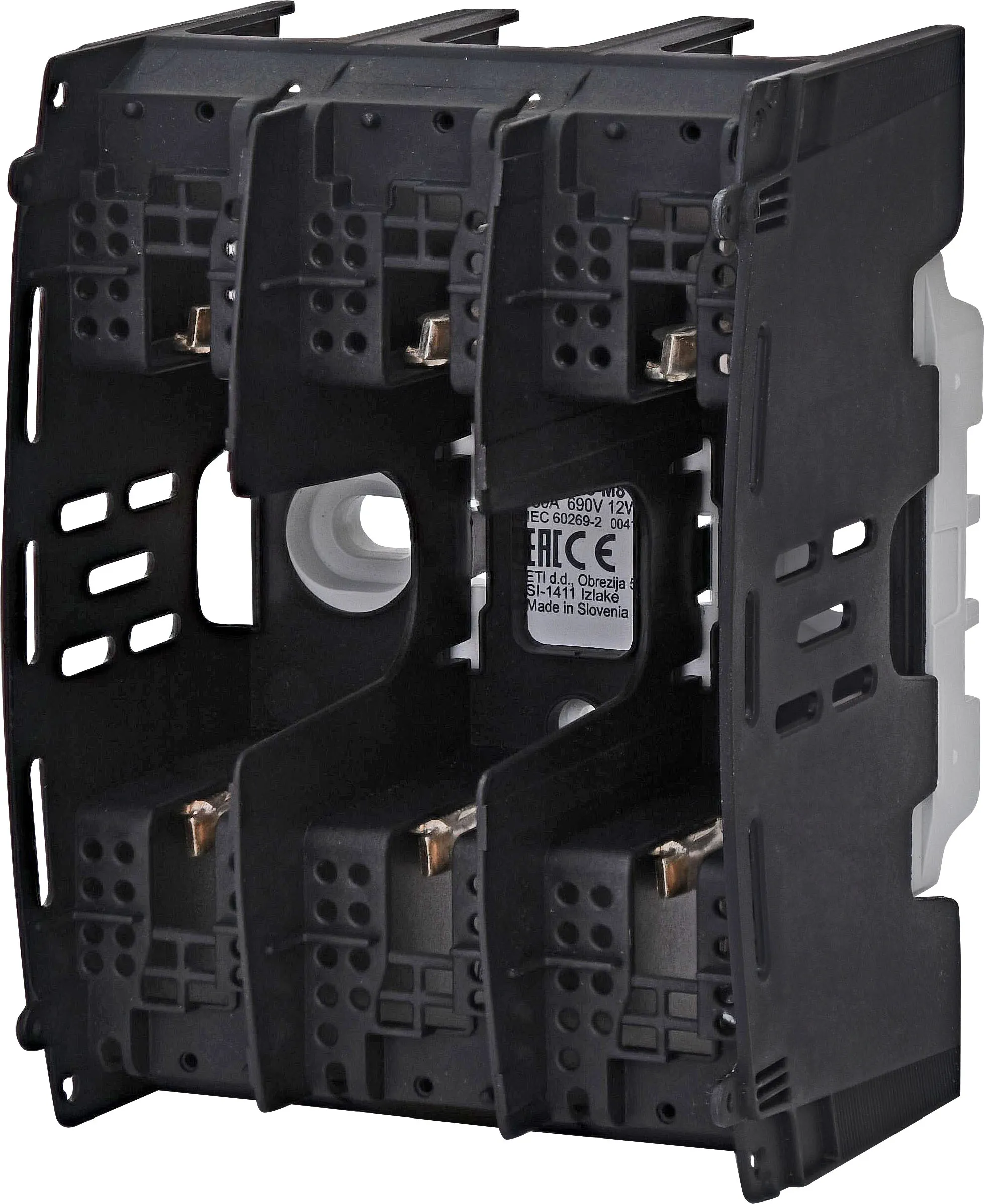 Sicherungssockel PTI 00 M8-M8 3p 004131211