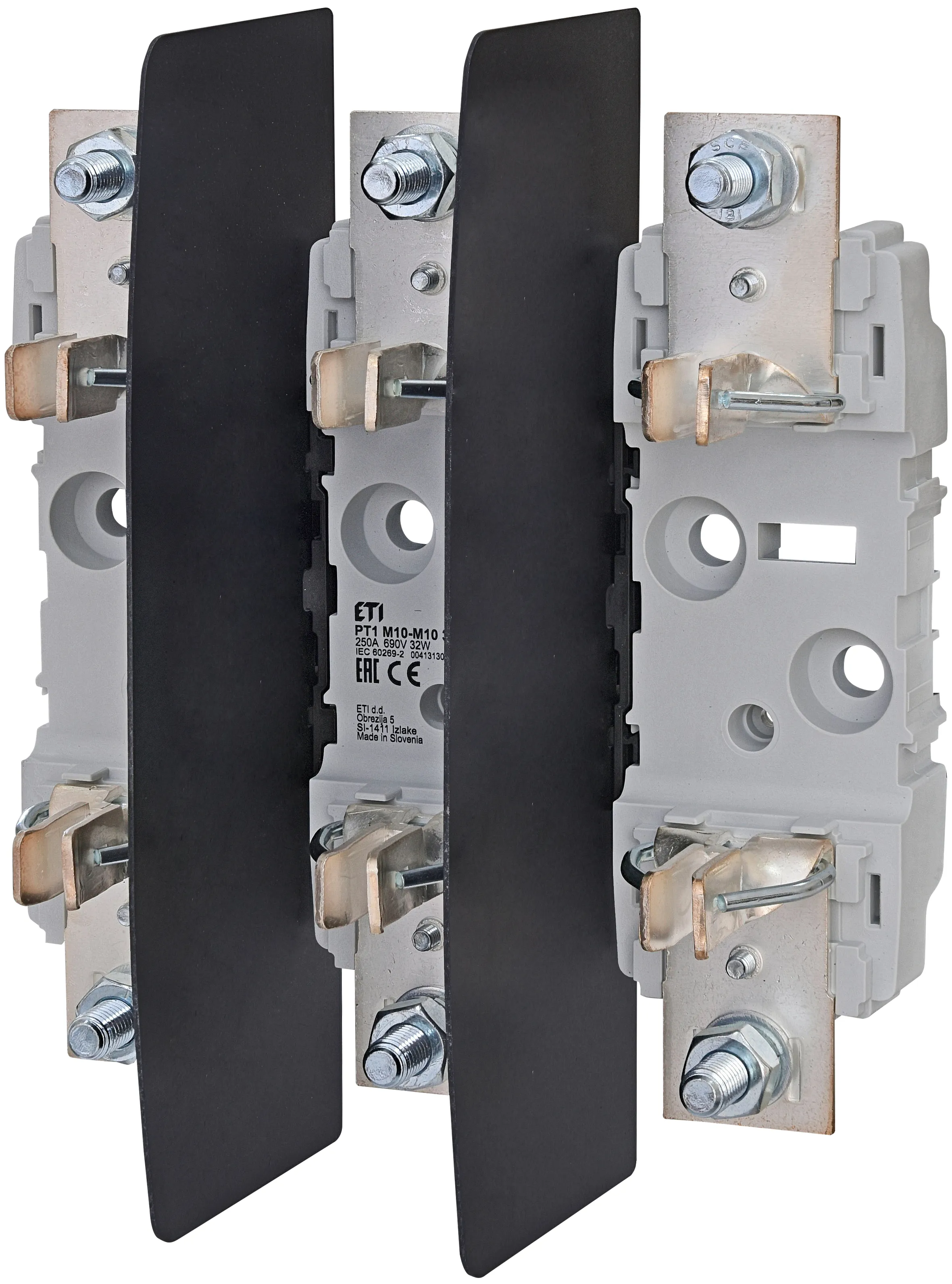 Sicherungssockel PT 1 M10-M10 3p 004131300