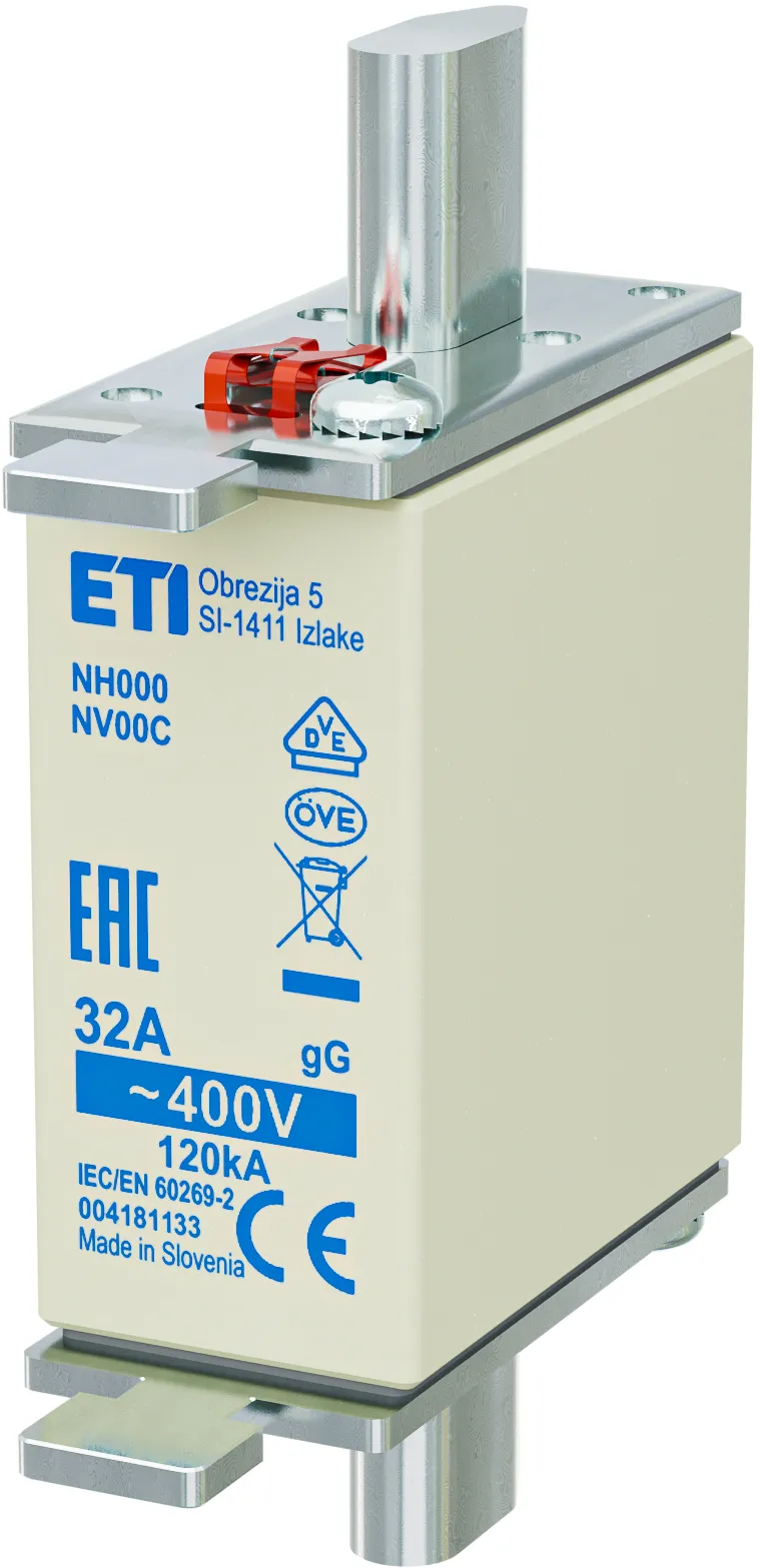 Sicherungseinsatz NH000 gG 32A/400V korr. 004181139