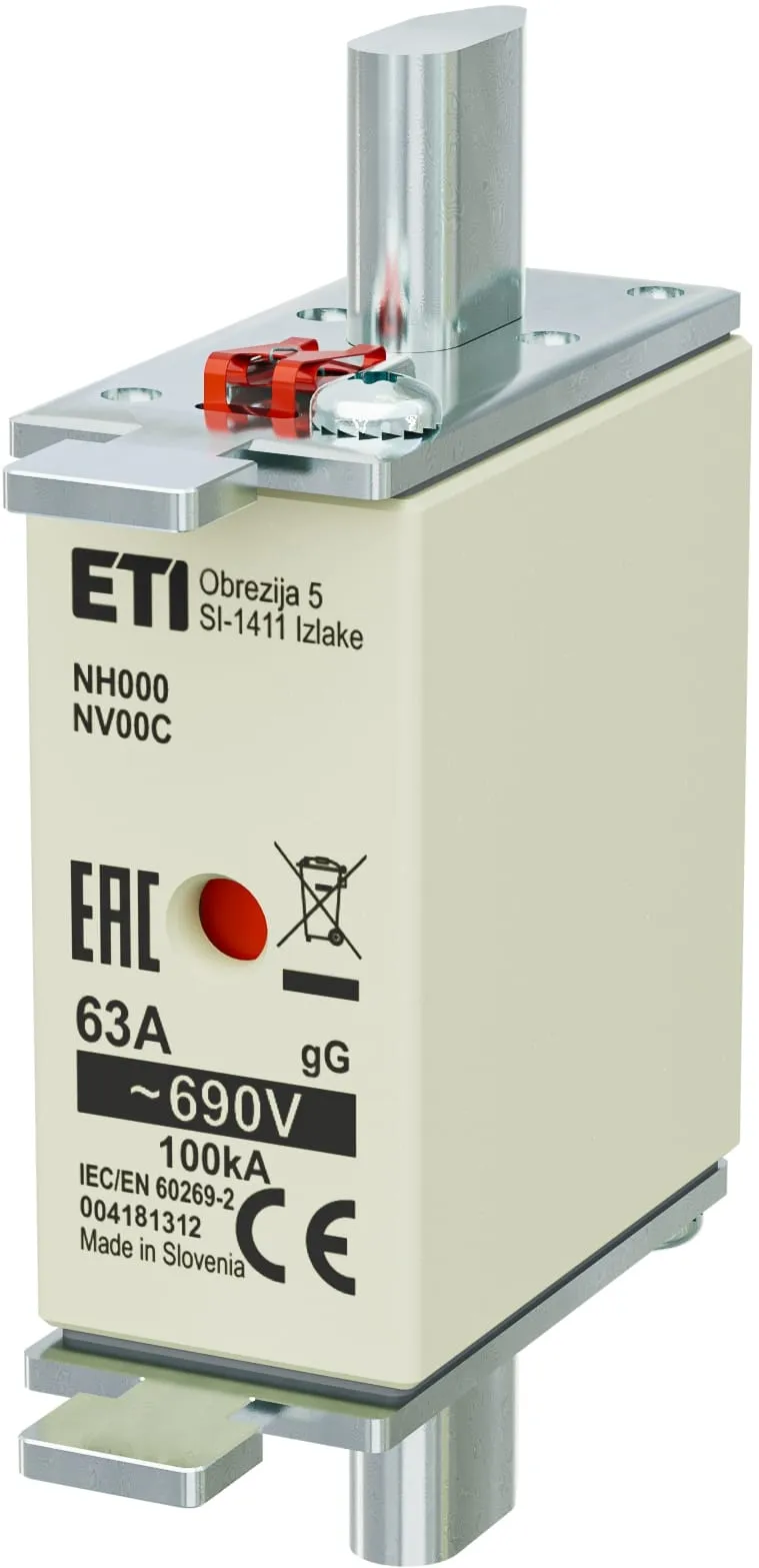Sicherungseinsatz NH000 gG 63A/690V 004181312