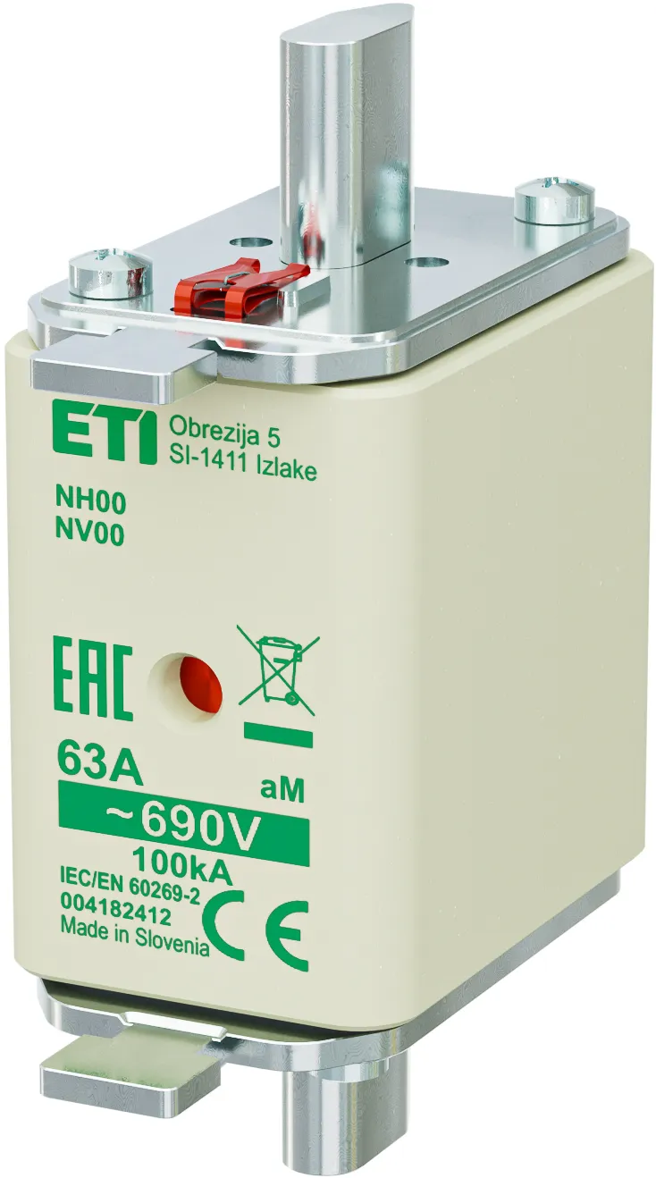 Sicherungseinsatz NH00 aM 63A/690V 004182412