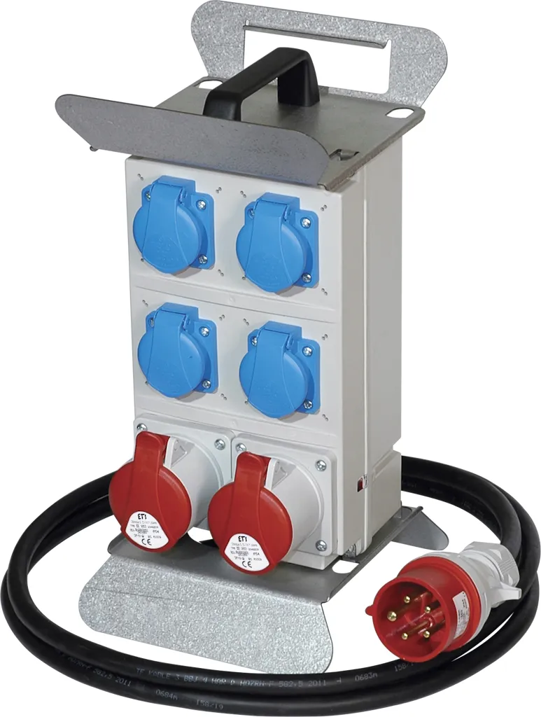 vormontierter Verteilerkasten EDS12SD RCD 4/2 16/32/P B 004483470