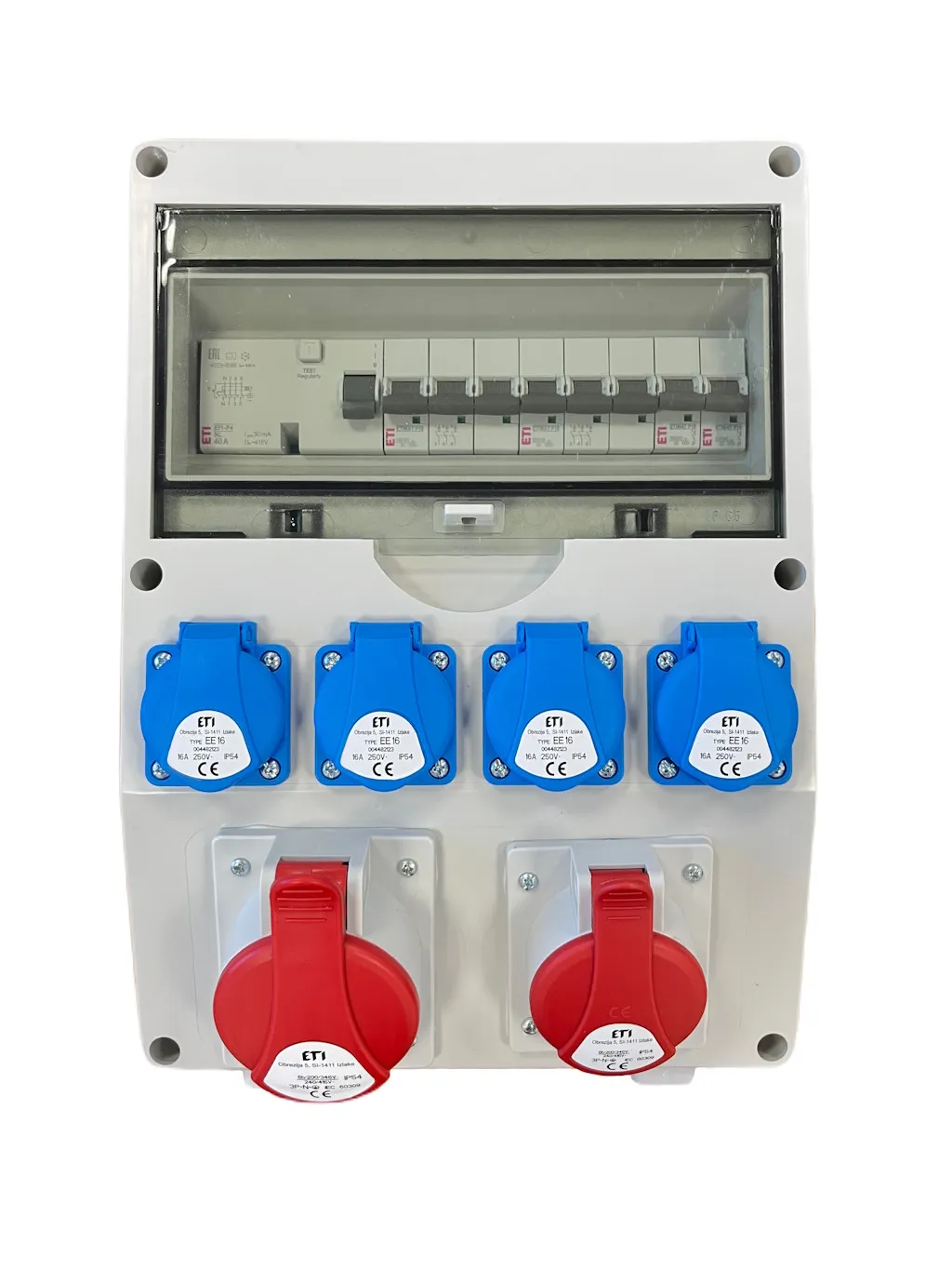 vormontierter Verteilerkasten EDS12 RCD 4S/2 16/32 B 004483509