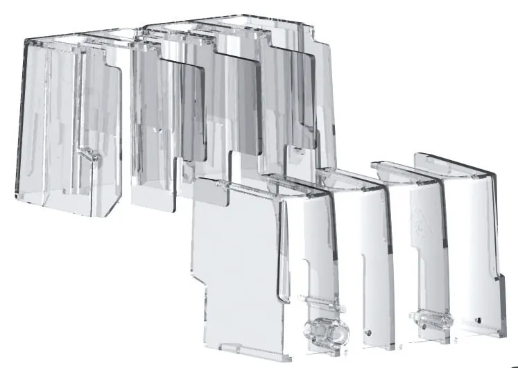 Klemmenabdeckung MLBS-TSOUT 4P CO 004661702