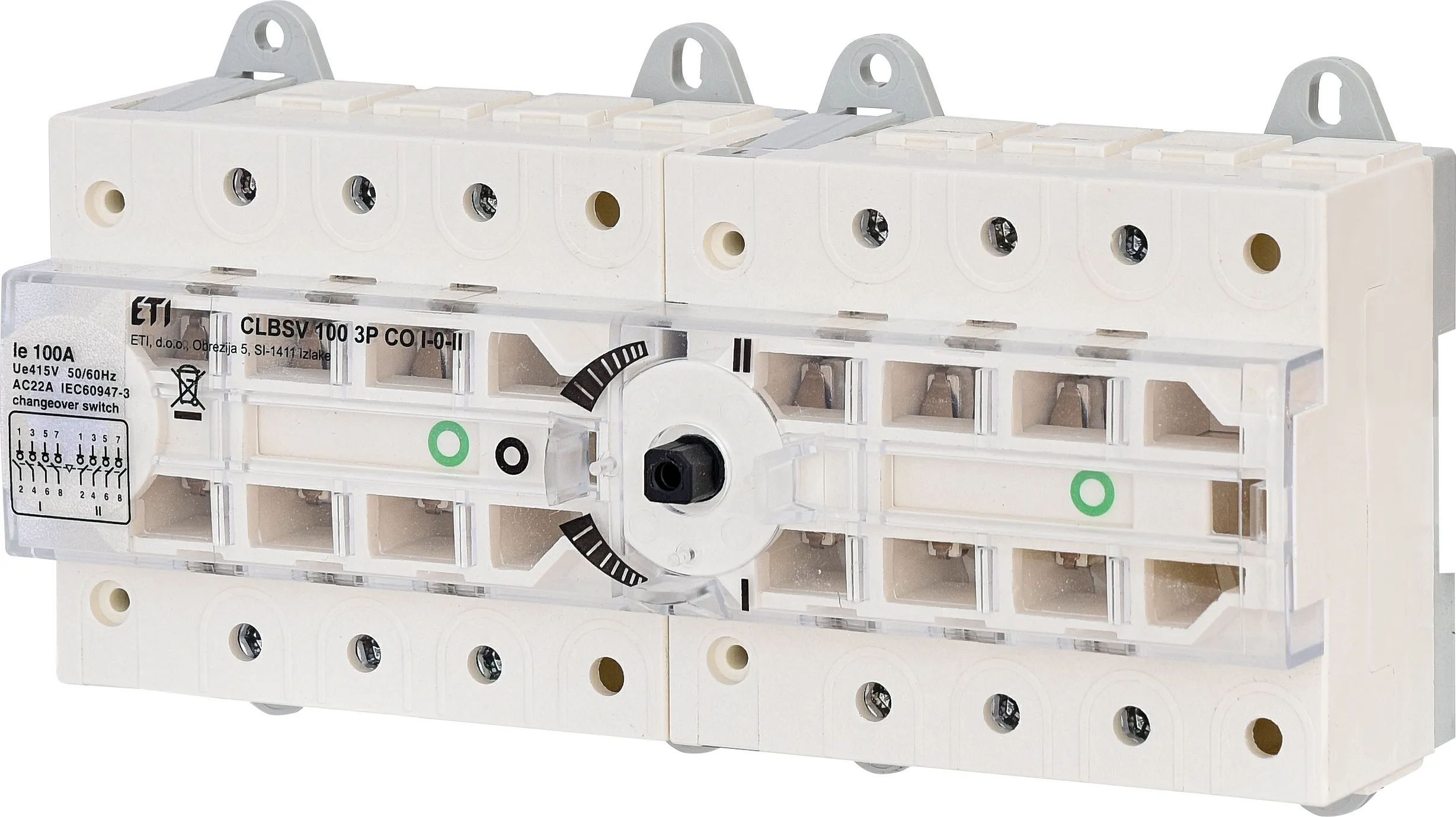 Umschalter CLBSV 100 3P CO I-0-II 004661891