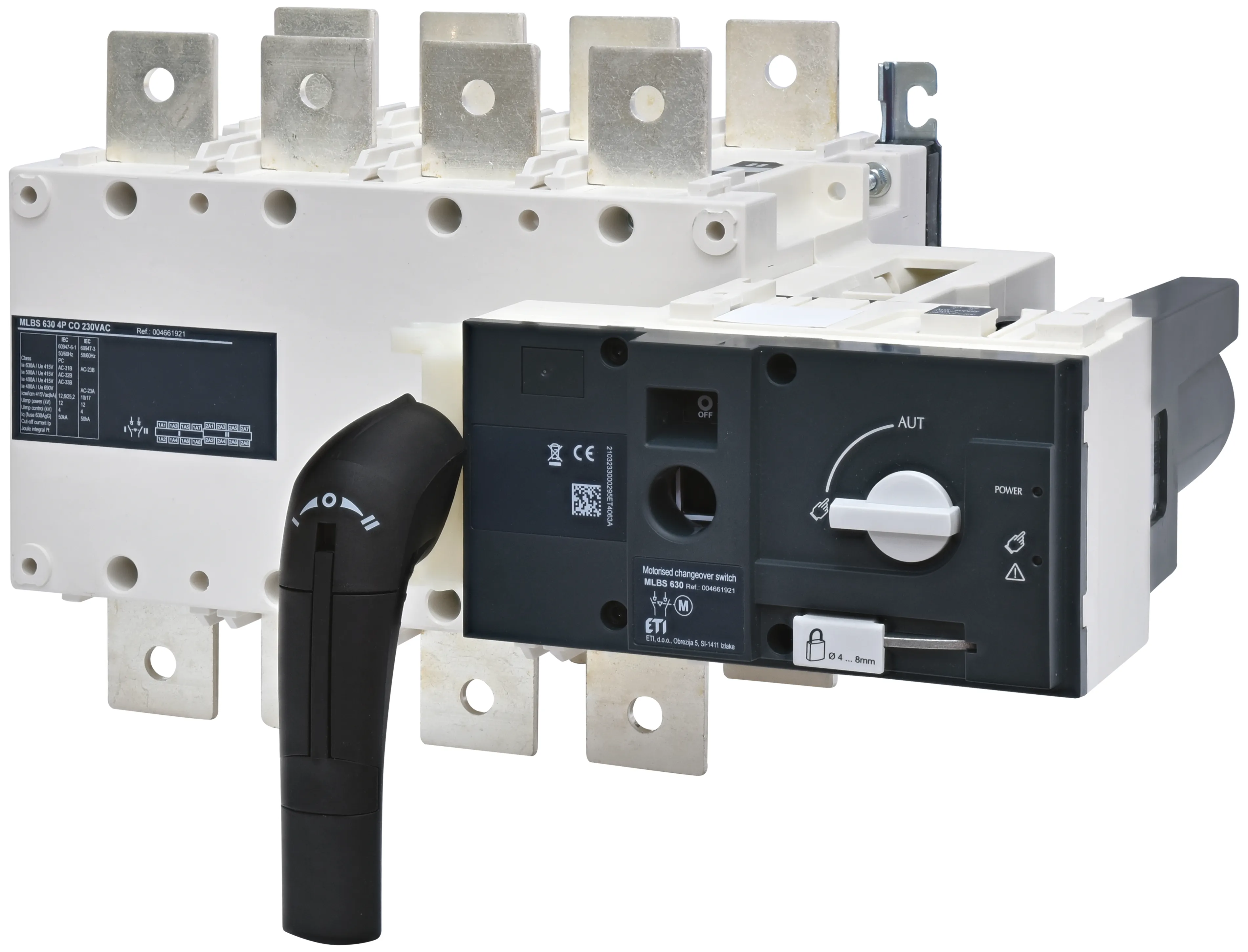 motorbetriebener Umschalter MLBS 630 4P CO 230VAC 004661921