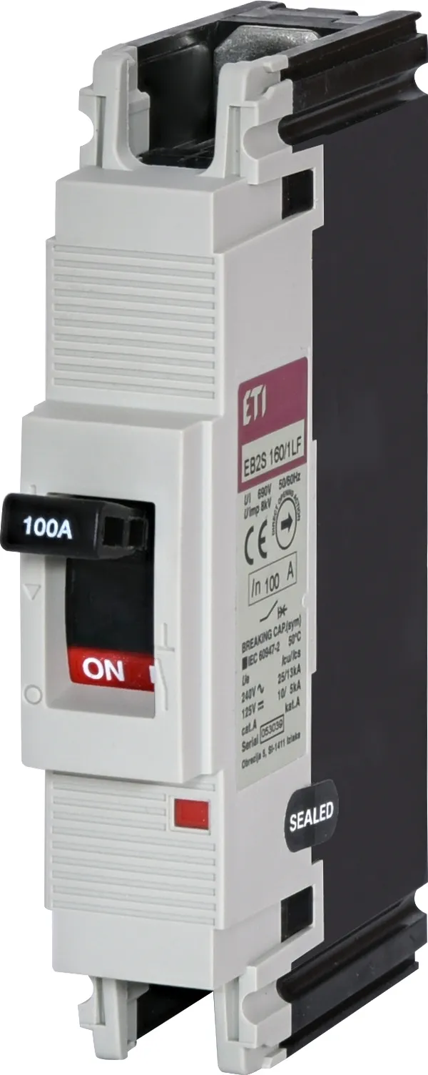 Leistungsschalter EB2S 160/1LF 100A 1p 004671009