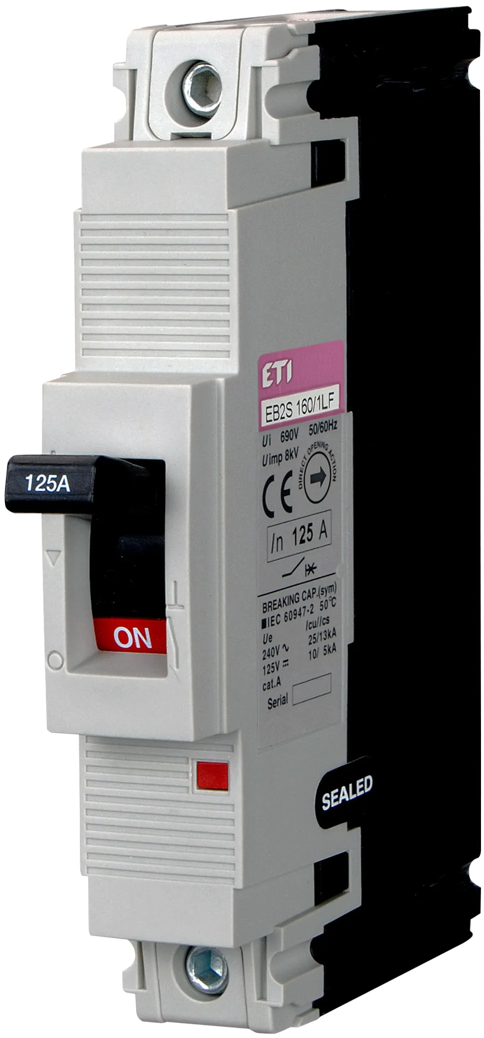 Leistungsschalter EB2S 160/1LF 125A 1p 004671010