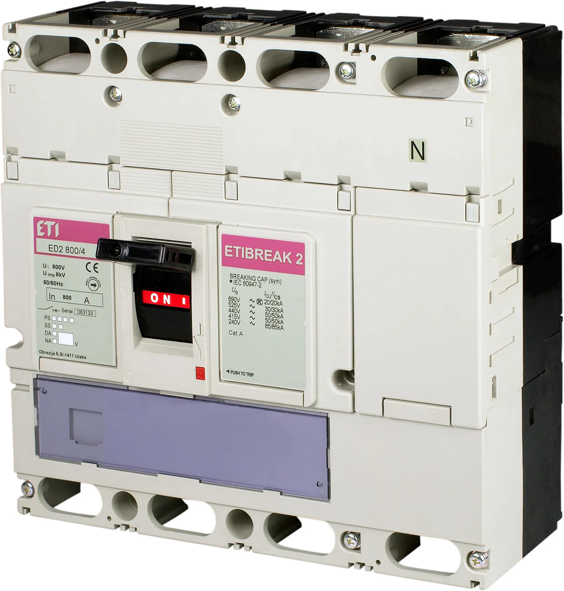 Lasttrennschalter ED2 800/4 004672380